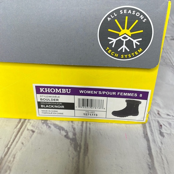 Khombu Boulder Suede Winter Boots - Picture 3 of 5